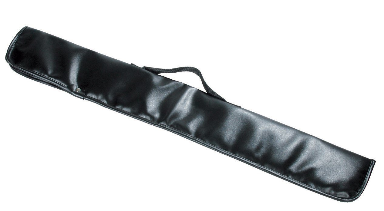 BAY-Sports Holzschwert Waffentasche 75 cm Escrima Kali Arnis Bokken Stöcke Stock Stocktasche Kobudo Budo Kampfsport (Kunstleder mit Griff), Trainingstasche, Transporttasche