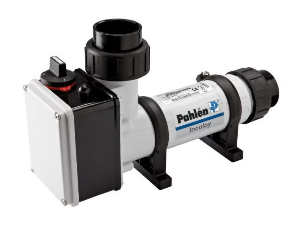 Pahlén Pool-Wärmepumpe Pahlen Elektroheizer aus Kunststoff / Heizstab Incoloy 12 kW analog