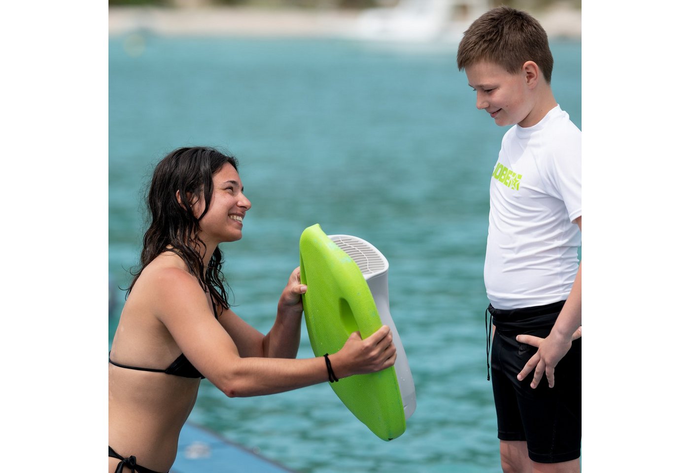 Jobe SUP-Board Jobe Flux Kickboard Elektrisches Wasser Jet Board für Kinder Akku 60 Bild 4