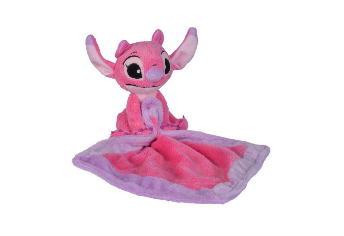 Lilo & Stitch Kuscheltuch Angel Rosa Schmusetuch Plüschtuch Kinder Kuschelfigur, (1-tlg)
