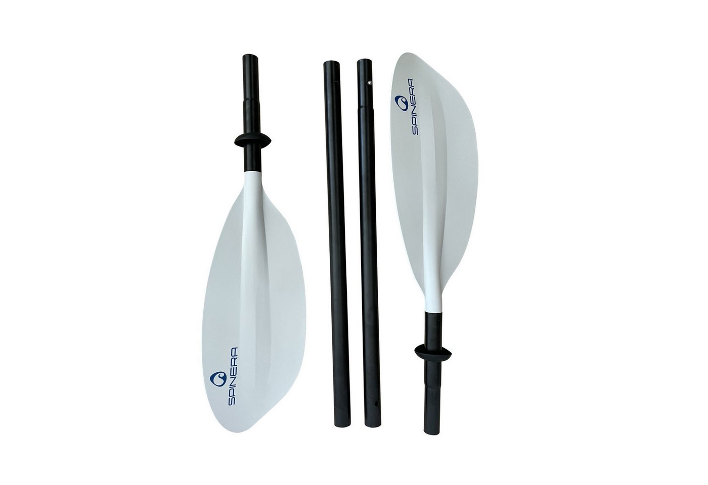 Spinera Spinera Kayak Paddel Basic 230cm 4-teilig Kajakpaddel Alu SUP-Paddel