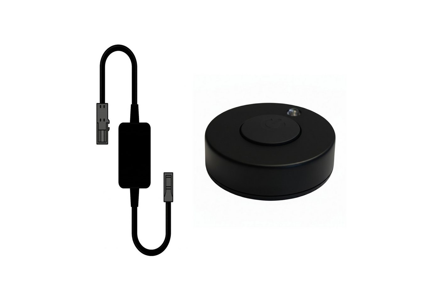 kalb MonoDot Funk-Dimmer 32 mm, drahtloser LED Dimmschalter 12/24V DC Wandtaster Bild 2