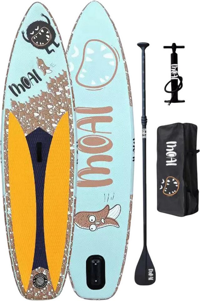 SUP-Board MOAI 8.2 Kinder SUP Board 5,8 kg super leicht inkl. Paddel Set Bild 4