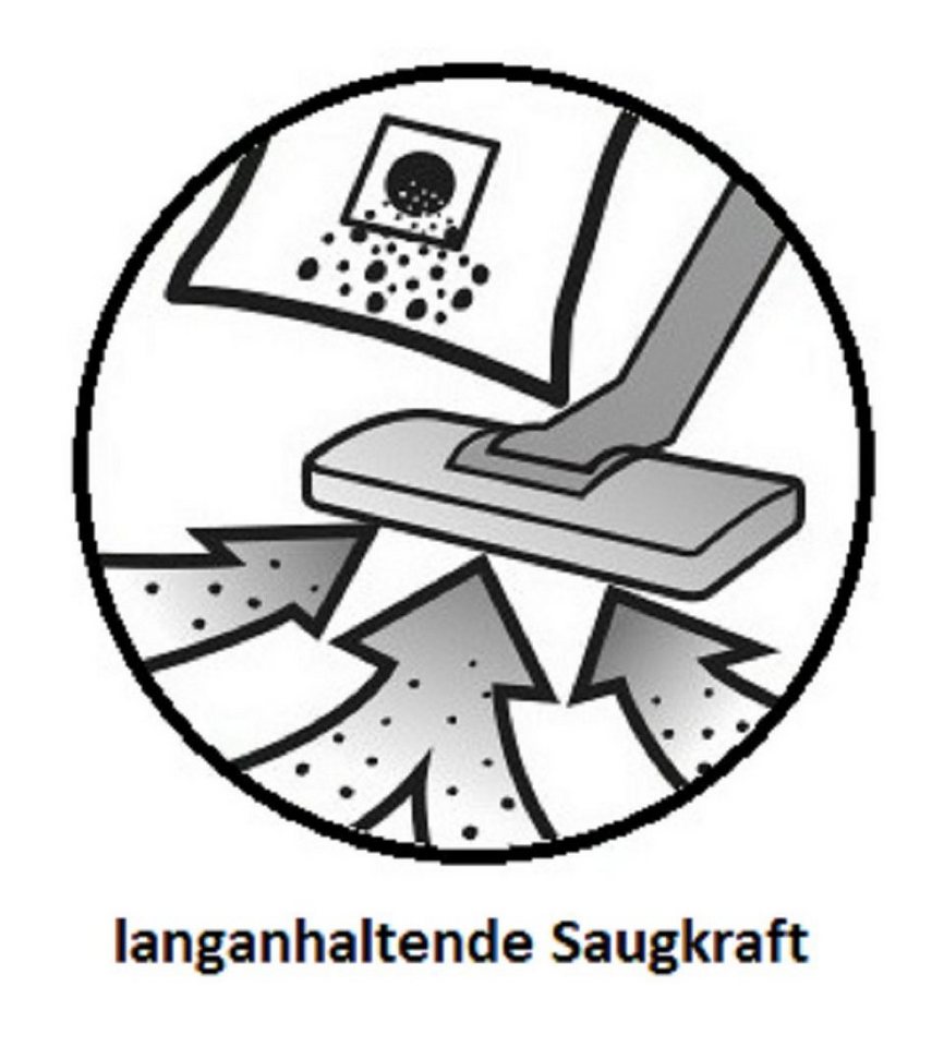 rs-products Staubsaugerbeutel, passend für SEVERIN BC 7045 S Power Snow white, snowwhite, 5 St., 5 Pack, 10 Pack, 20 Pack, 30 Beutel, 50 Beutel, 100 Beutel Bild 4