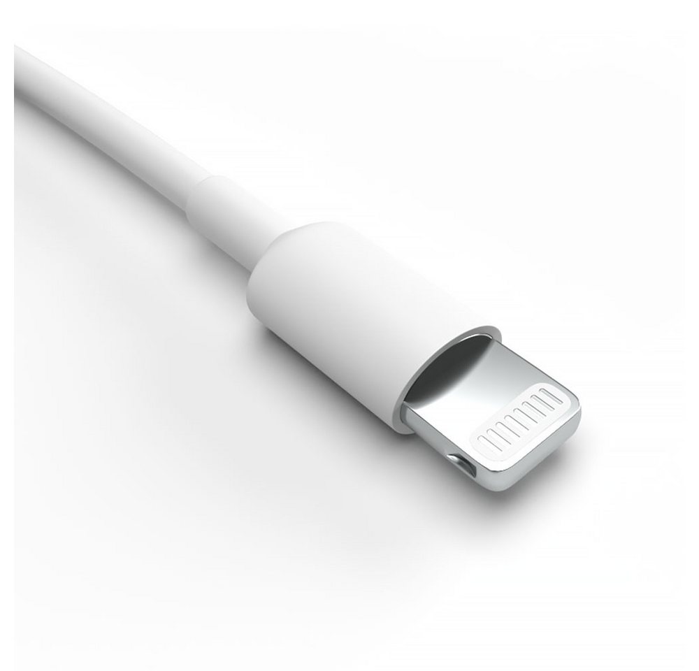 Justcom Apple iPhone 13 USB-Kabel, Lightning, USB-A (10 cm), Schnellladekabel, Datenkabel, Handy, Tablet