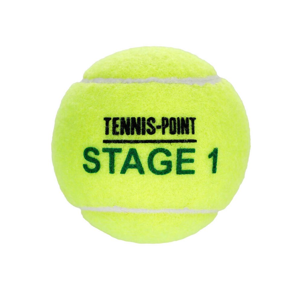 Tennis-Point Tennisball TP Stage 1 - Tennisbälle - Play and Stay Ball - (12er Beutel)