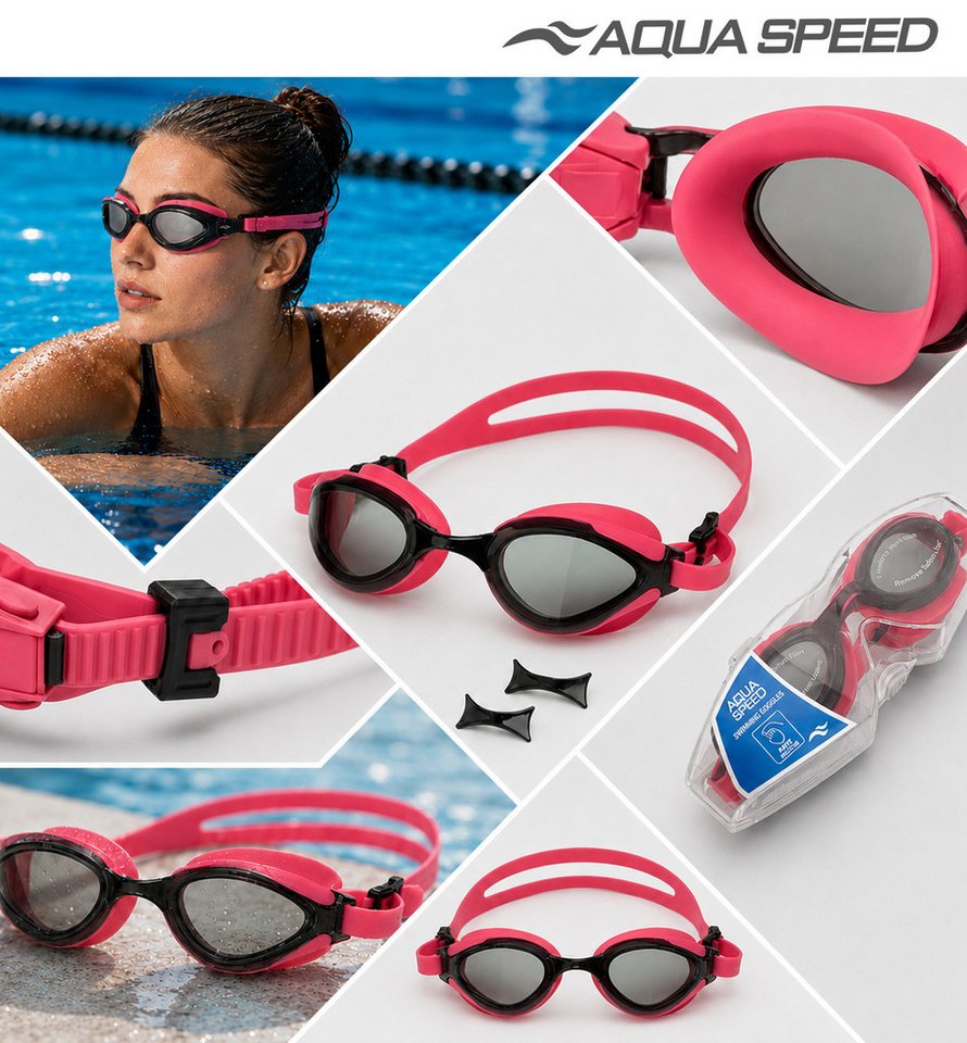 Aqua Speed Schwimmbrille AQUA SPEED EOS Verspiegelt Antibeschlag- / UV-Schutz Bild 2