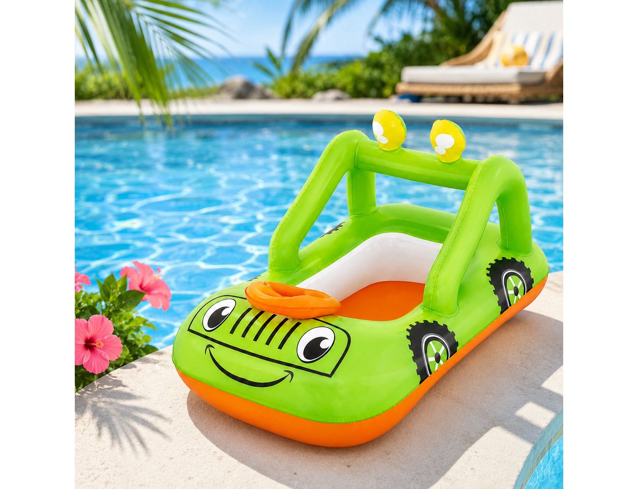 Bestway Schlauchboot Kinder-Schlauchboot Aufblasbares Kinderboot Pool Badeboot Gummiboot, Badeboot Kinder Pool Boot Planschbecken Aufblasbares Badeboot