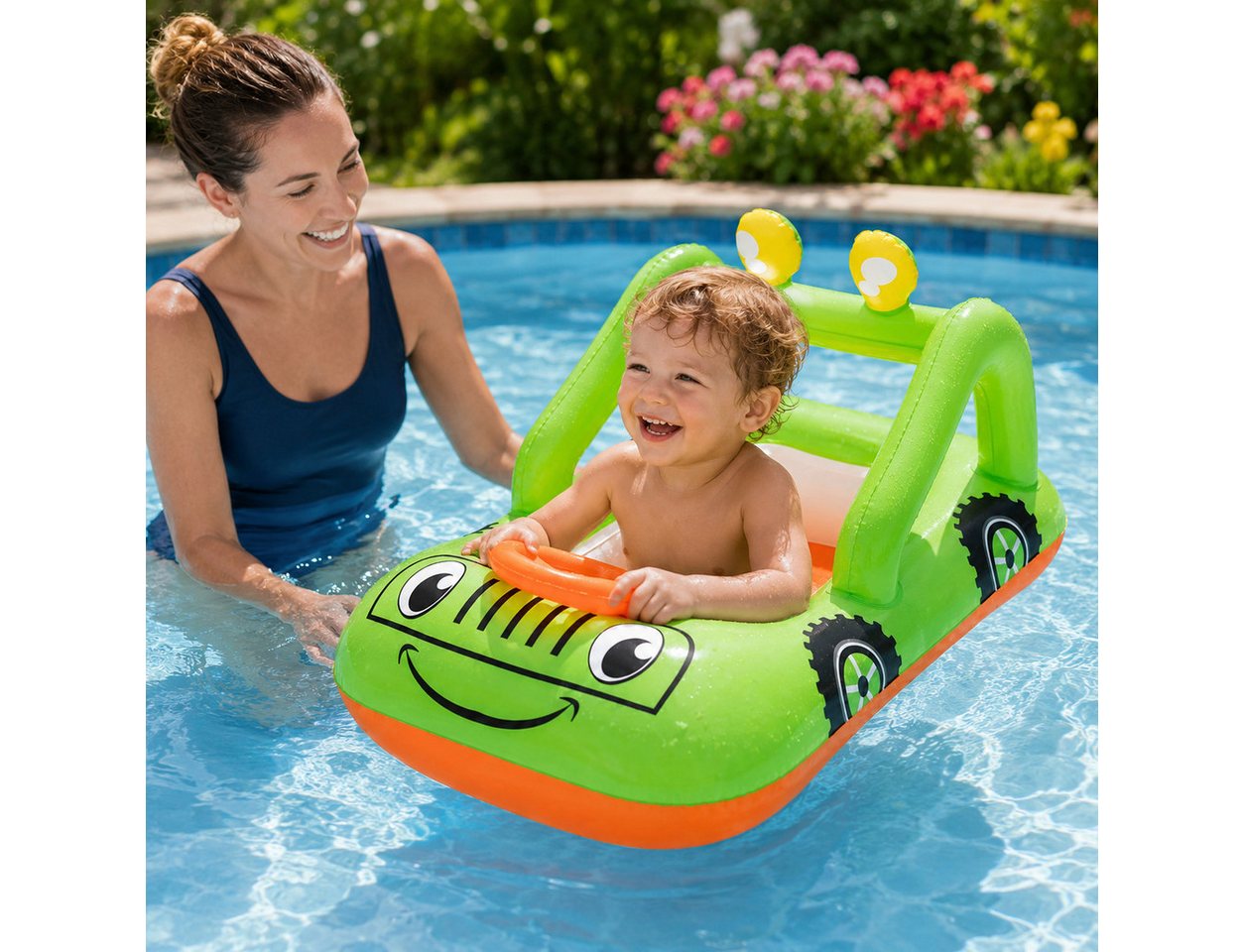Bestway Schlauchboot Kinder-Schlauchboot Aufblasbares Kinderboot Pool Badeboot Gummiboot, Badeboot Kinder Pool Boot Planschbecken Aufblasbares Badeboot Bild 2