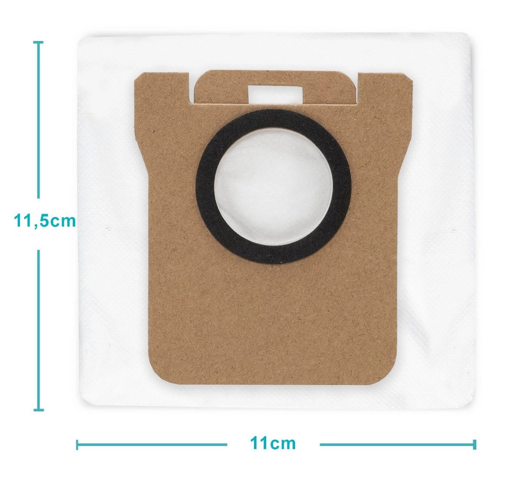 PRIMEBAG Staubsaugerbeutel 5 Staubbeutel für Xiaomi X10 / X10+ kompatibel