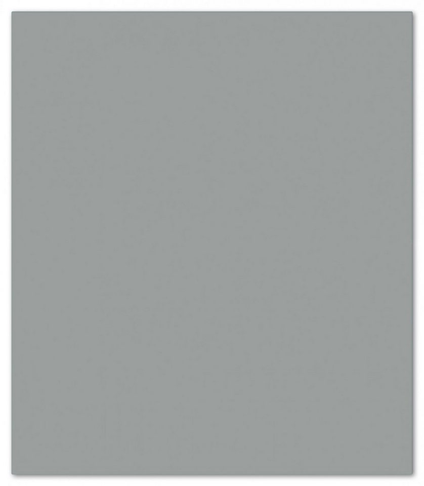 Wallario Herd-Abdeckplatte Grau, ESG-Sicherheitsglas, (Glasplatte, 1 tlg., inkl. 5mm Noppen), verschiedene Größen