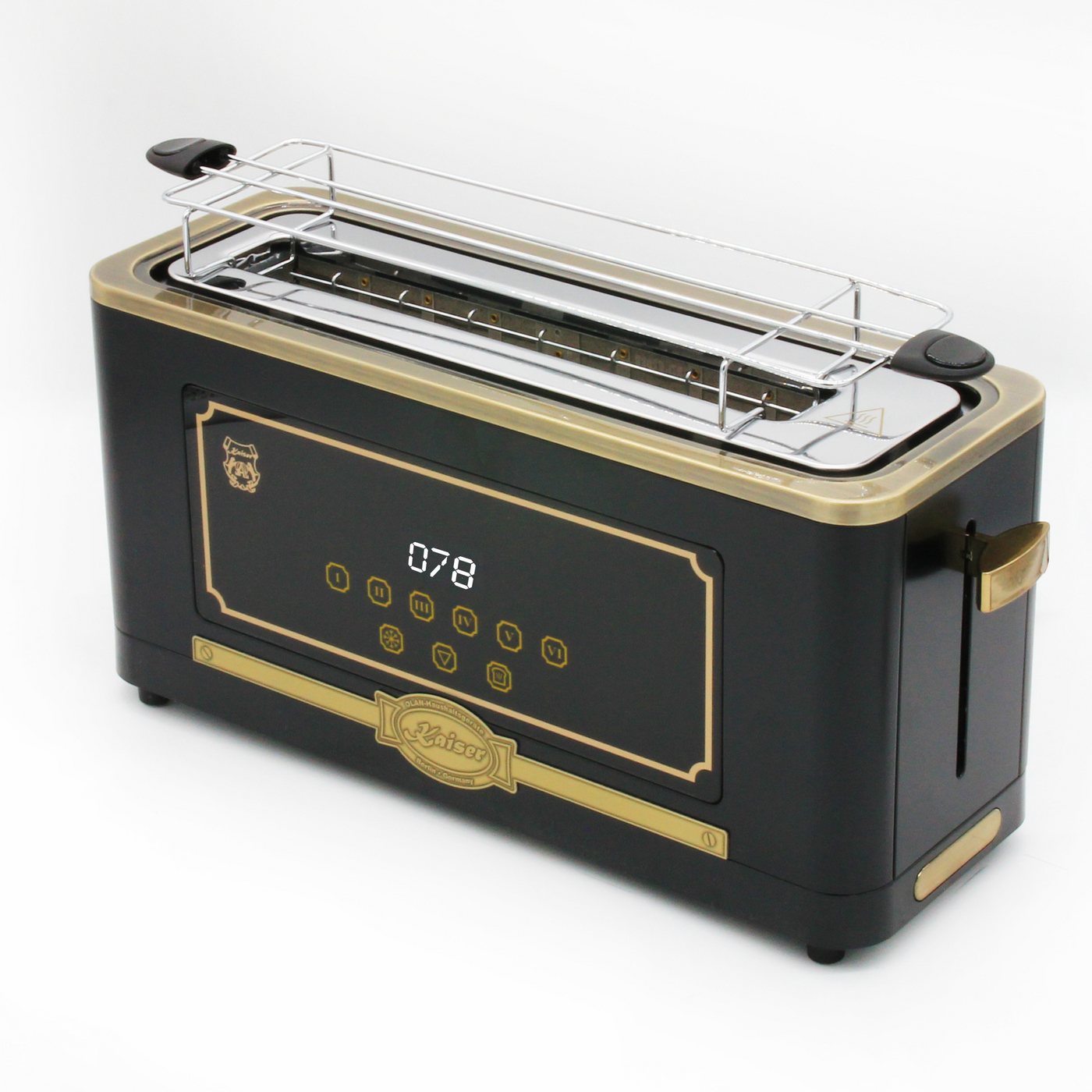 Kaiser Küchengeräte Toaster T 4000 Em Retro-Toaster, 6 verschiedene Toaststufen, Retro-Toaster, 6 verschiedene Toaststufen für beste Ergebnisse Bild 4