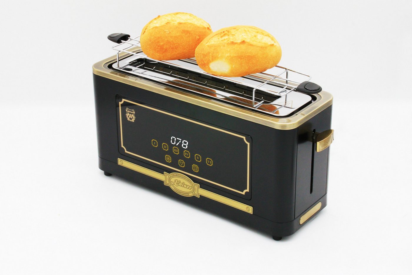 Kaiser Küchengeräte Toaster T 4000 Em Retro-Toaster, 6 verschiedene Toaststufen, Retro-Toaster, 6 verschiedene Toaststufen für beste Ergebnisse Bild 5