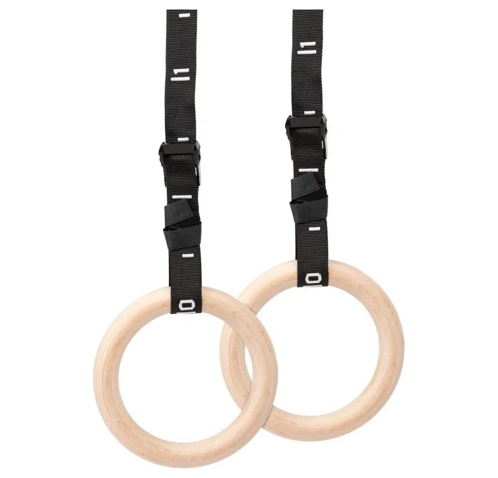 Sport-Knight® Turnring Gymnastikringe, Birkenholz Turnrringe, max. Belastbarkeit von 250 Kilo Bild 4