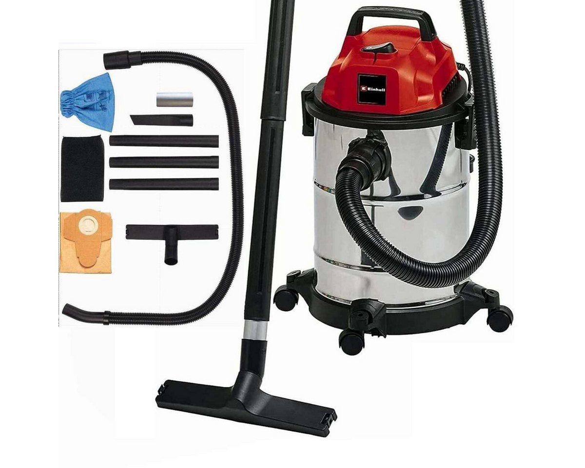Einhell Nass-Trocken-Sauger Nass-Trockensauger TC-VC 1820 S (1250 Watt, Edelstahlbehälter 20l Bild 3