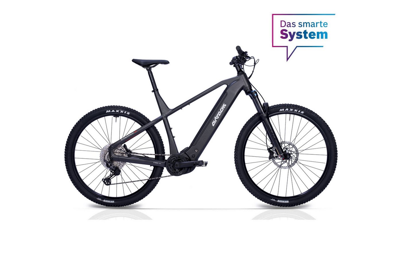Airtracks E-Bike Mountainbike 29 Herren E-MTB STREAMER CX12 BOSCH PERFORMANCE LINE CX (GEN 5) Smart, 12 Gang Shimano DEORE XT RD-M8100 SGS Schaltwerk, Kettenschaltung, Mittelmotor, 800 Wh, (Akku Bosch PowerTube 800Wh, Smart System), Display Purion 200, Mountainbike Größen - 47cm 52cm 56cm-Mod. 2026