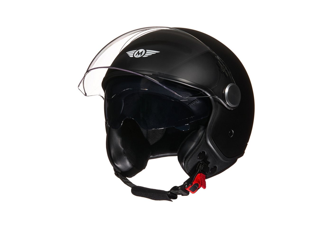 MOTO HELMETS Motorradhelm Integralhelm Motorrad Full Helm AV-63, Für Motorrad und Roller, Schnellverschluss, Sonnenvisier, nur 1050g Bild 5