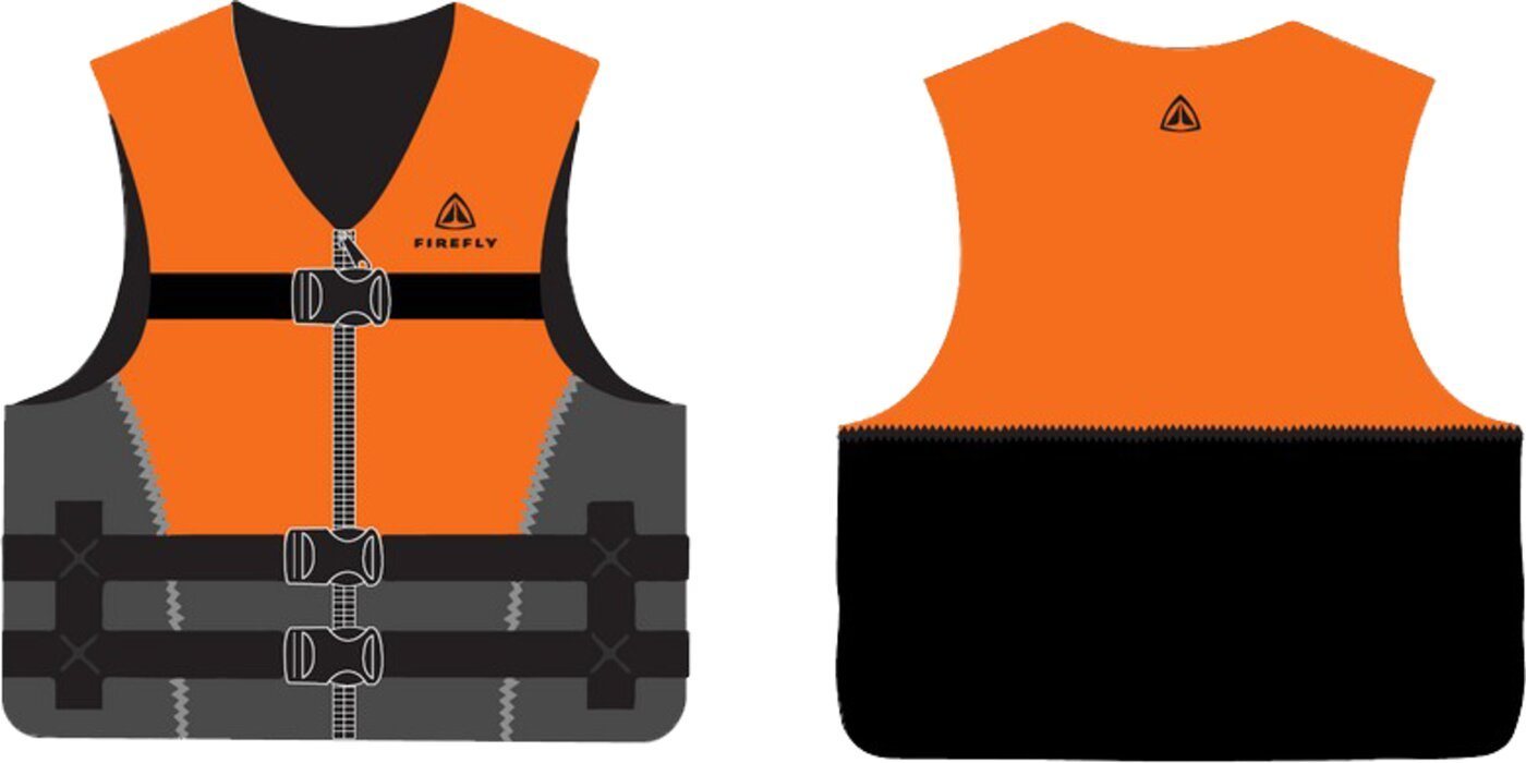 FIREFLY Rettungsweste Ux.-Schwimmhilfe Swim Vest ADULT ORANGE/BLACK/GREY DA Bild 2
