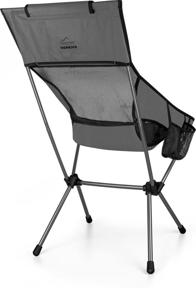 normani Campingstuhl Campingstuhl Nemaska, Ultraleichter XXL Outdoorstuhl Klappstuhl - Belastbarkeit: 150 kg Bild 2