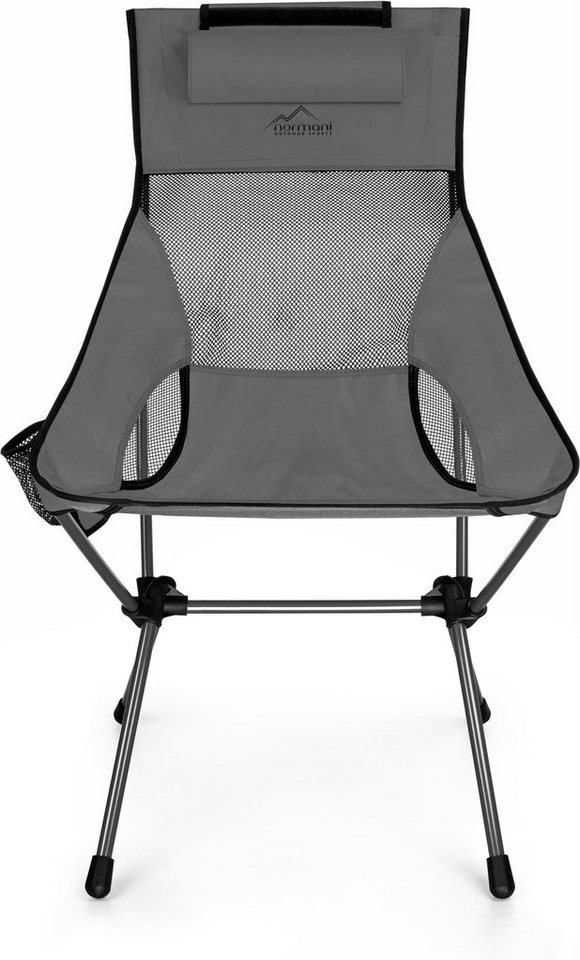 normani Campingstuhl Campingstuhl Nemaska, Ultraleichter XXL Outdoorstuhl Klappstuhl - Belastbarkeit: 150 kg Bild 4
