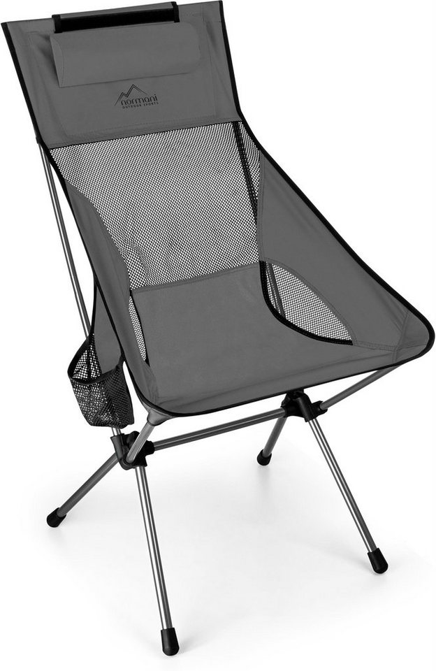 normani Campingstuhl Campingstuhl Nemaska, Ultraleichter XXL Outdoorstuhl Klappstuhl - Belastbarkeit: 150 kg Bild 5