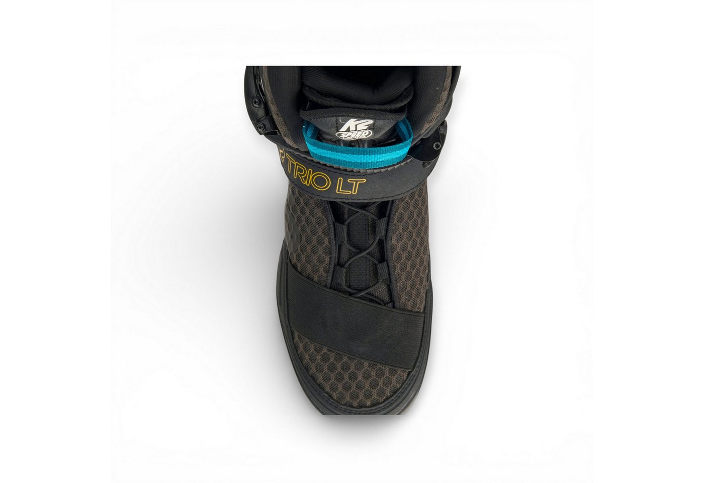 K2 Inlineskates Trio LT 100 (Rollen: 100mm/83A, Kugellager: ILQ 7) schwarz/blau