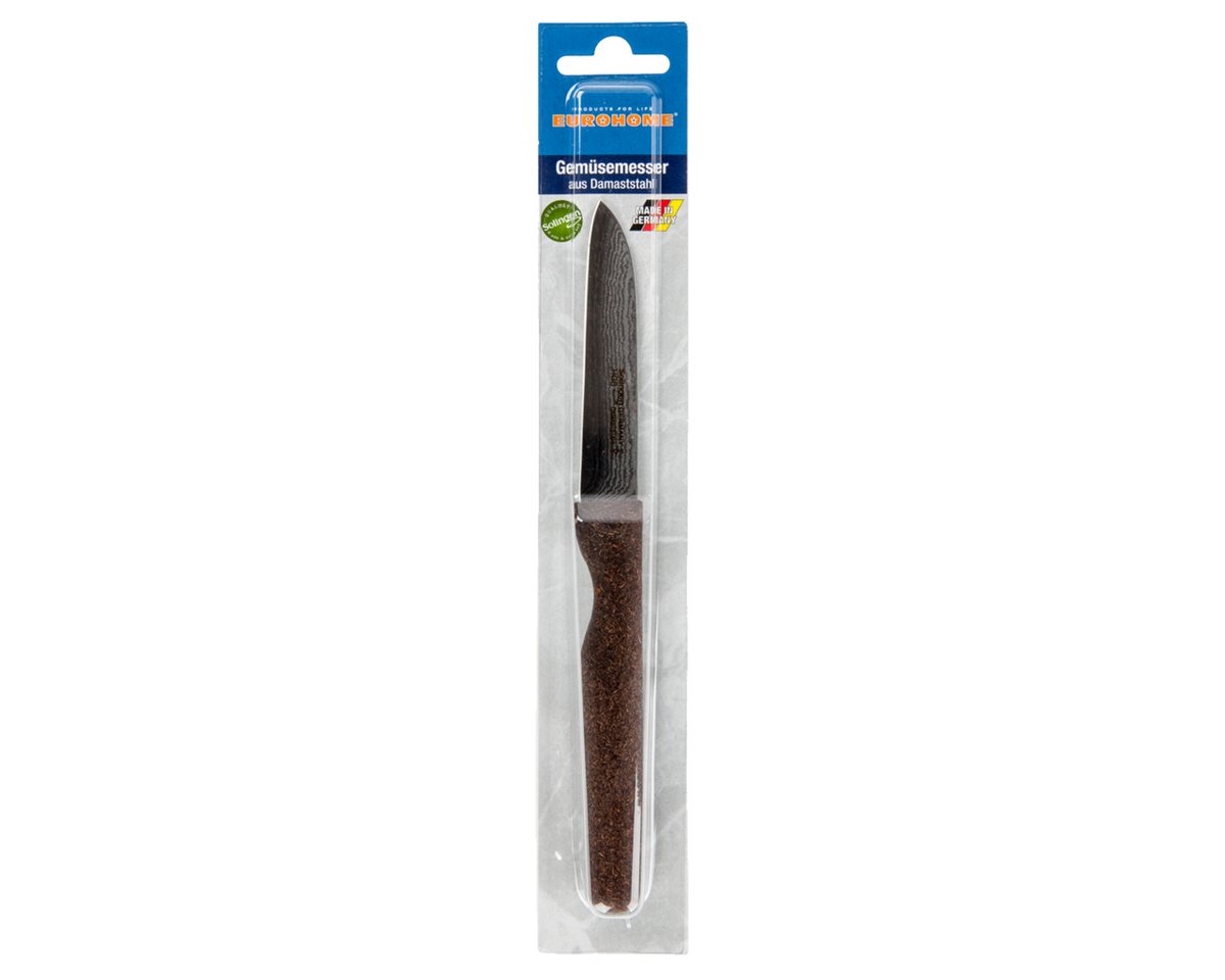 EUROHOME Universalmesser Gemüsemesser aus Damaststahl - sehr scharf und exakt, (1 St., Schälmesser 18 cm lang), Damaststahl Küchenmesser - Gemüsemesser scharf Bild 2