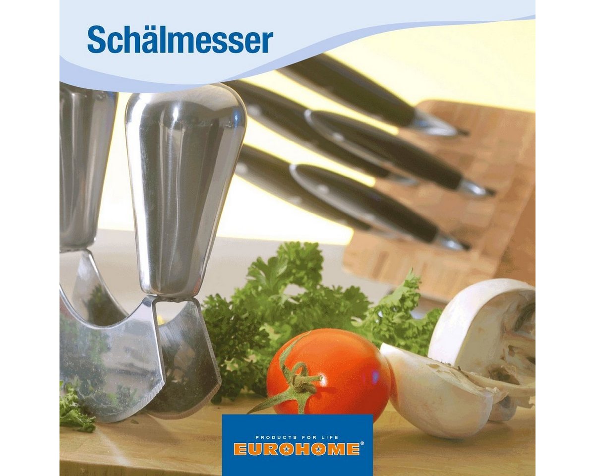 EUROHOME Universalmesser Gemüsemesser aus Damaststahl - sehr scharf und exakt, (1 St., Schälmesser 18 cm lang), Damaststahl Küchenmesser - Gemüsemesser scharf Bild 3