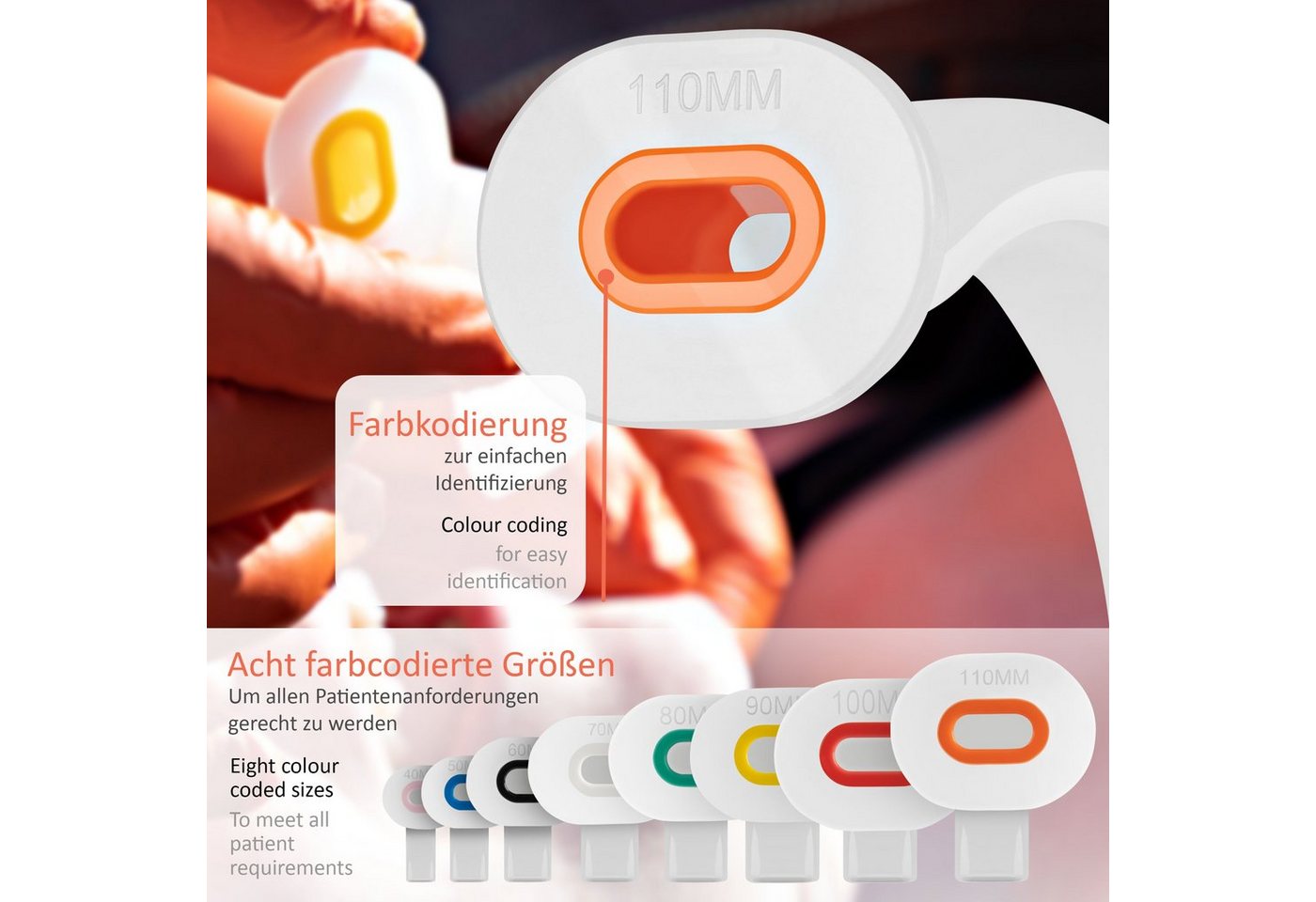 pulox Erste-Hilfe-Set Oropharyngealtubus Guedeltuben 8 Stück - farbcodiert, (8 St) Bild 5