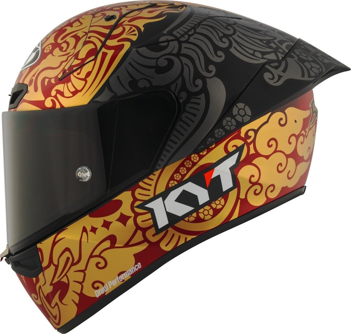 KYT Motorradhelm KX-1 Race GP Bastianini IDN Replica 2023 Helm, Atmungsaktiv