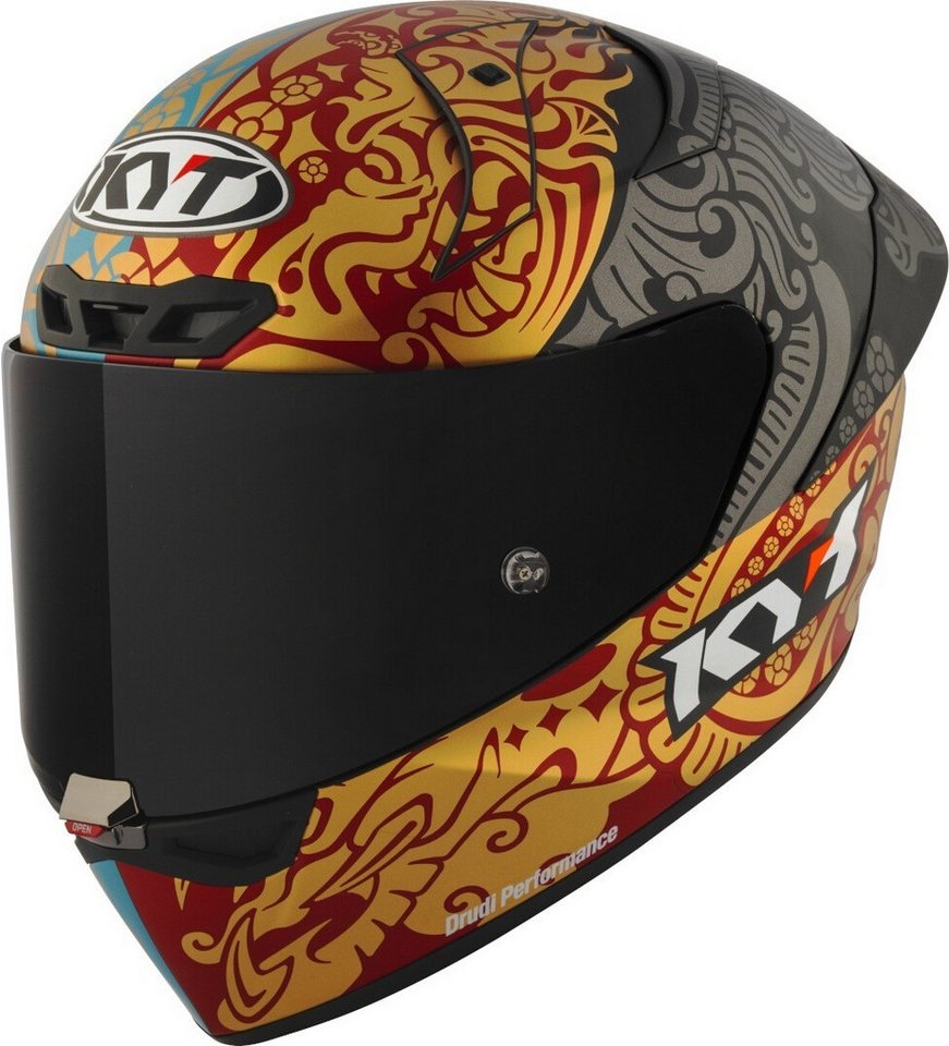 KYT Motorradhelm KX-1 Race GP Bastianini IDN Replica 2023 Helm, Atmungsaktiv Bild 2