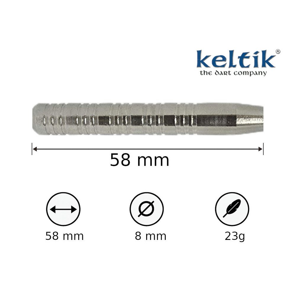 Keltik Dartpfeil Steeldart Steel Dart Pfeile Keltik Karadoc in 20g + 23g Bild 3