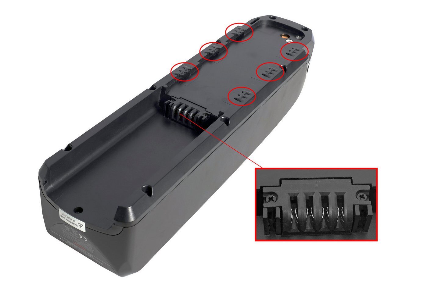 PowerSmart Prophete ZZ98 E-Bike Akku für Prophete ZZ98 ZZ981004 Li-ion 10400 mAh (36 V) Bild 2
