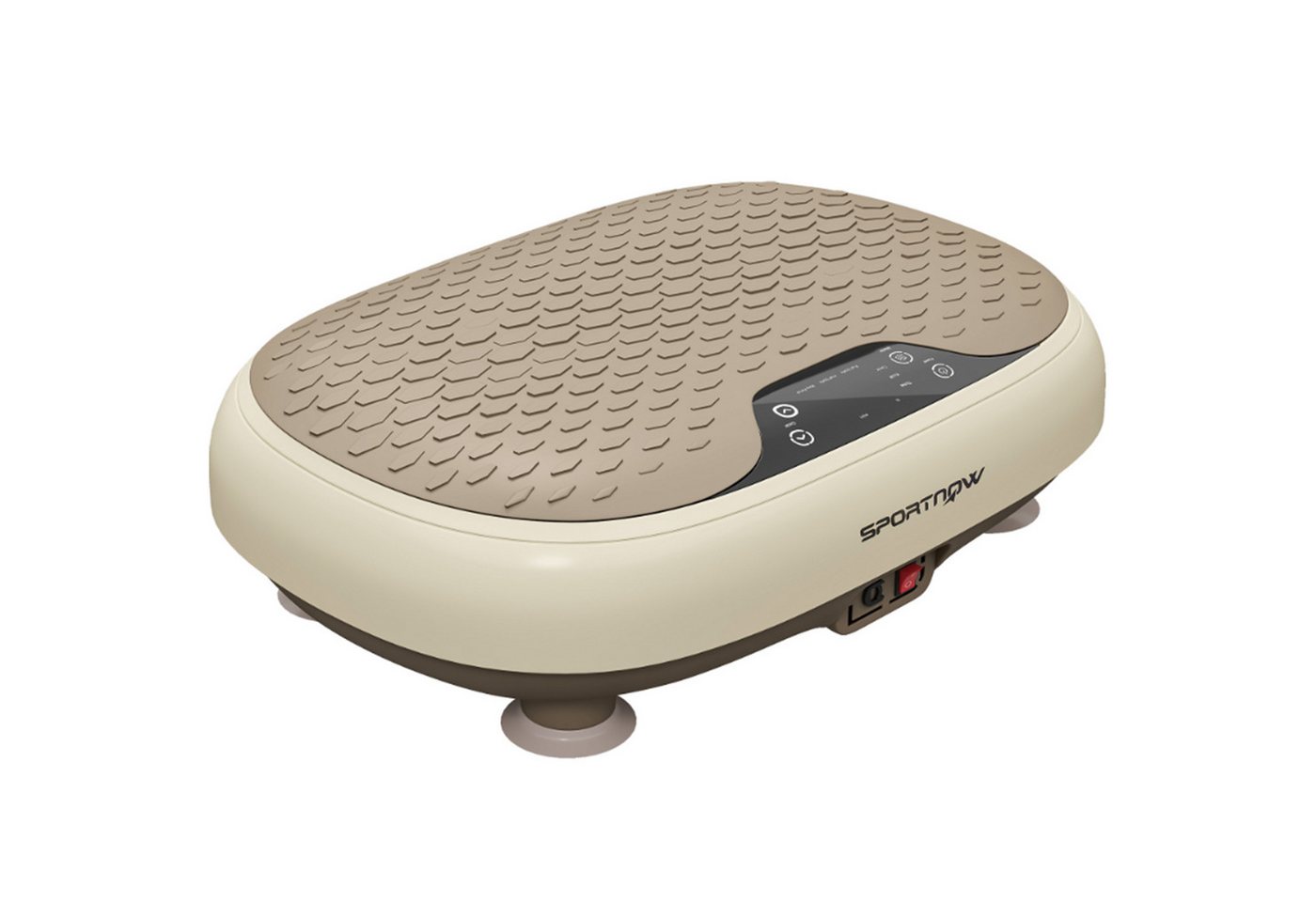 Luckice Vibrationsplatte Vibrationsplatte, Fitnessgerät, Home-Workout, Fettverbrennung, 500 W, 99 Intensitätsstufen, (1 tlg), LeiseKompaktRutschfestStabil Bild 3