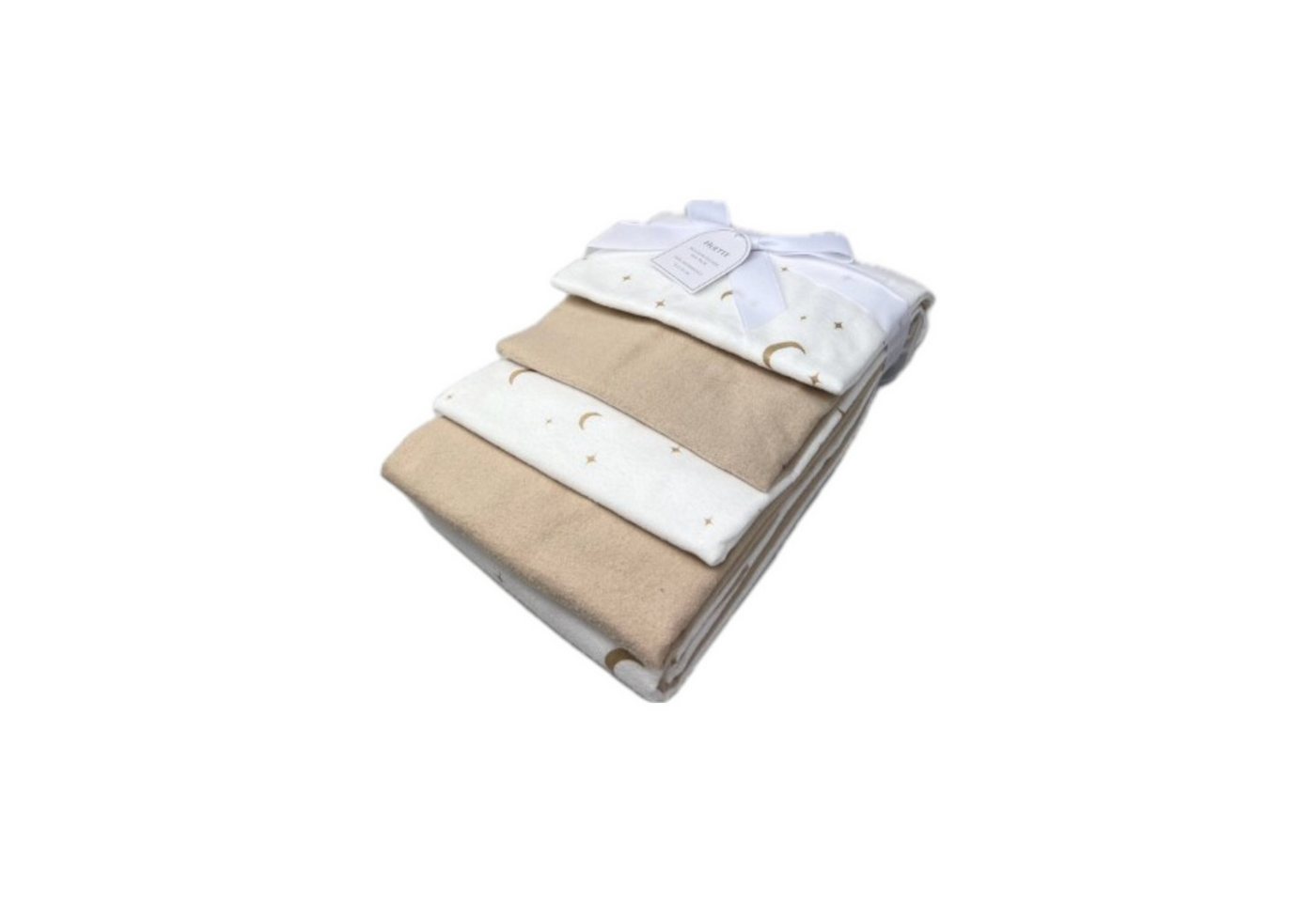 VewoTex Spucktuch 4er Pack Moltontücher » Geschenkset » Baby Spucktuch, (Set, 4-tlg., 4 Stück), 76 x 76 cm » Baumwolle » leichte Decke & Stilltuch » Baby Starter-Set Bild 2
