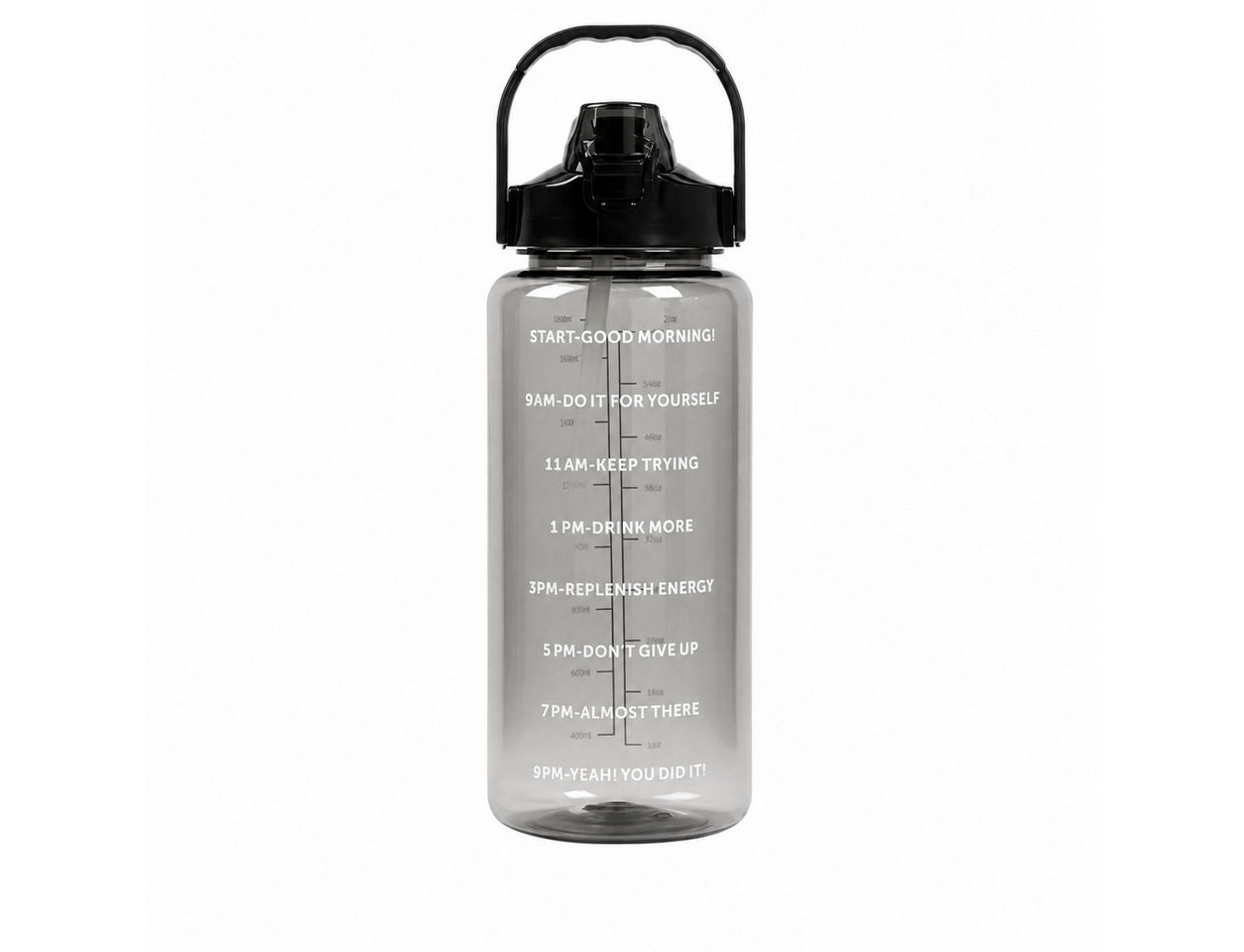 WS-Trend Trinkflasche Sportflasche Wasserflasche Trinkflasche Flasche XXL 2000 ml Bild 4