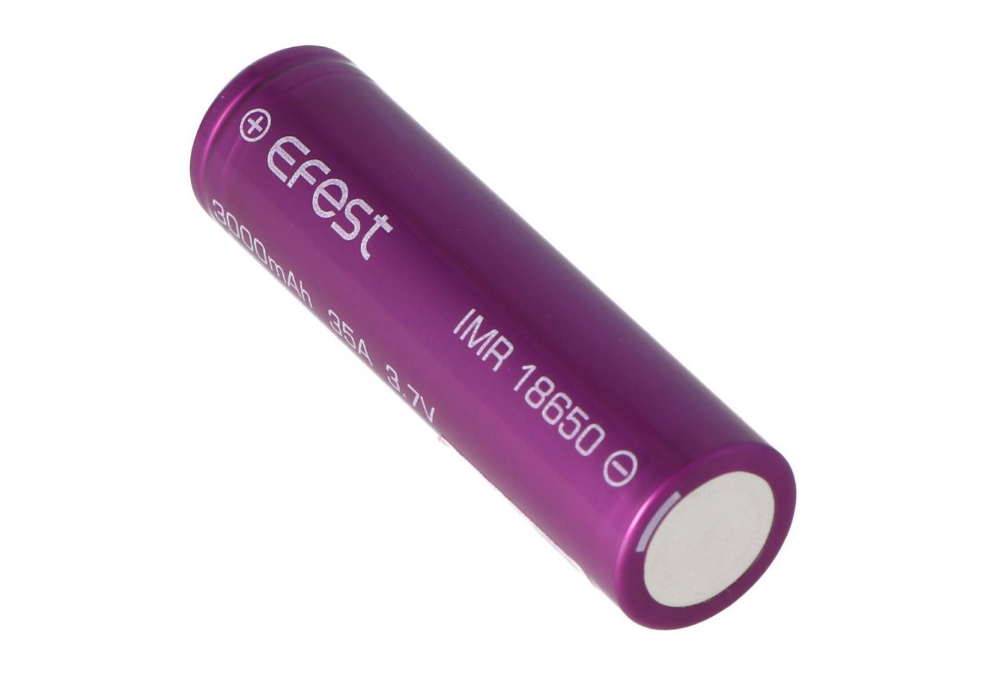 EFEST Efest Purple IMR 18650 3000mAh 3,6V - 3,7V min. 2900mAh typ. 3000mAh Akku 3000 mAh (3,7 V) Bild 2