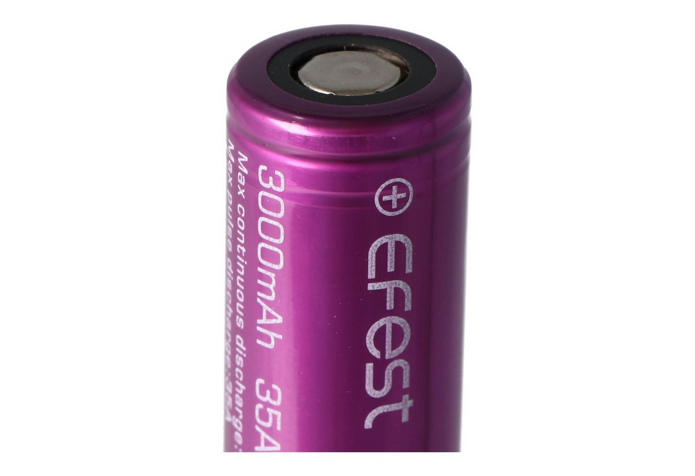 EFEST Efest Purple IMR 18650 3000mAh 3,6V - 3,7V min. 2900mAh typ. 3000mAh Akku 3000 mAh (3,7 V) Bild 3