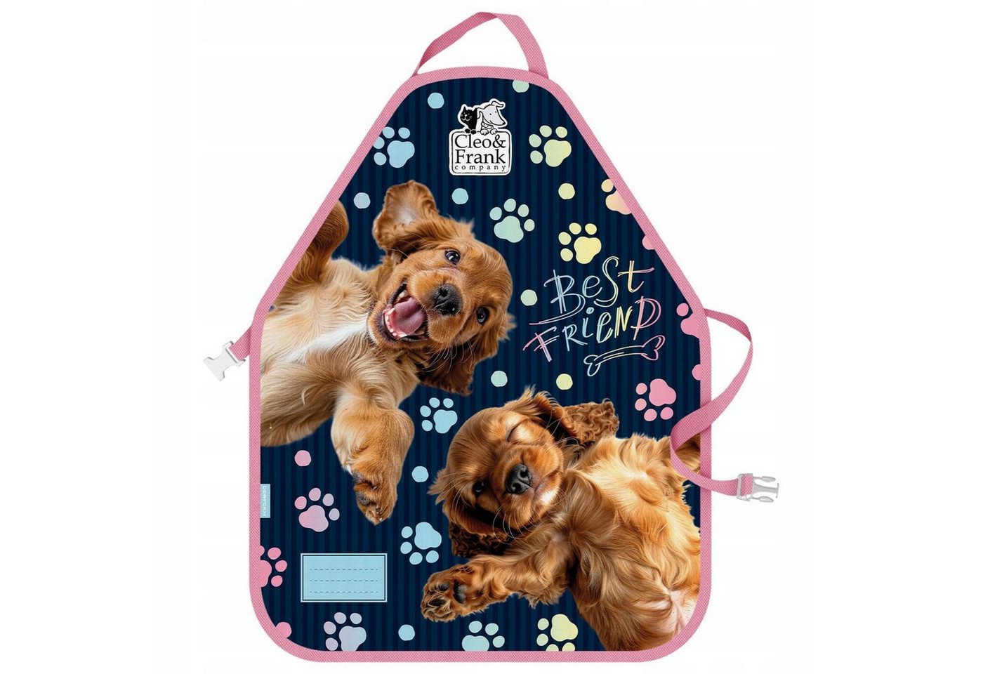 DERFORM Malschürze Kinder Schürze mit Hund Motiv – Malen, Backen, Basteln, Schutz, (1-tlg)