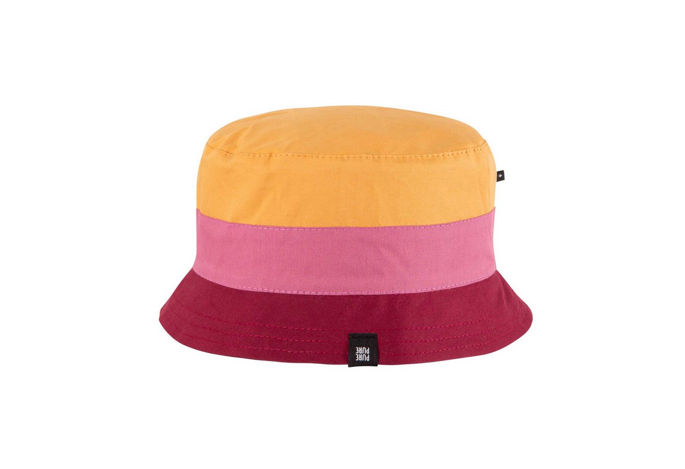 PURE PURE by Bauer Fischerhut Kids-3farb-Fischer-Hut - Bio-BW 3farbig / Multicolor