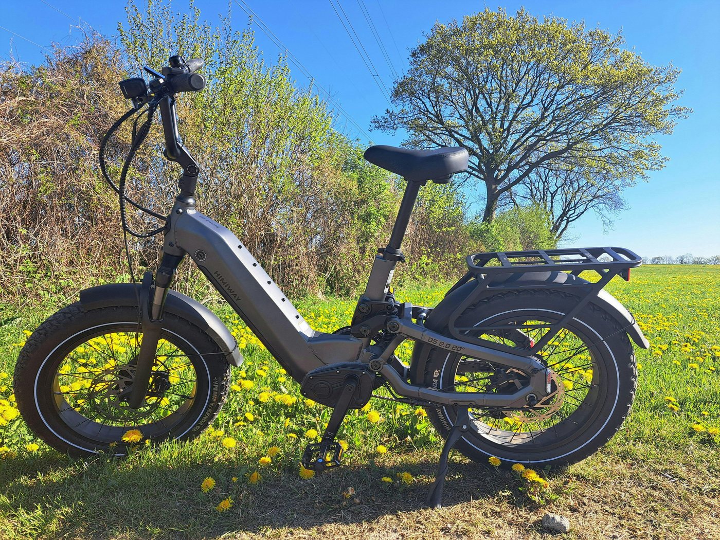 DOTMALL E-Bike Cityrad Himiway D5 2.0 20" E-Bike 48V 15Ah Akku 250W 90Nm Motor, Heckmotor, 720 Wh Bild 2