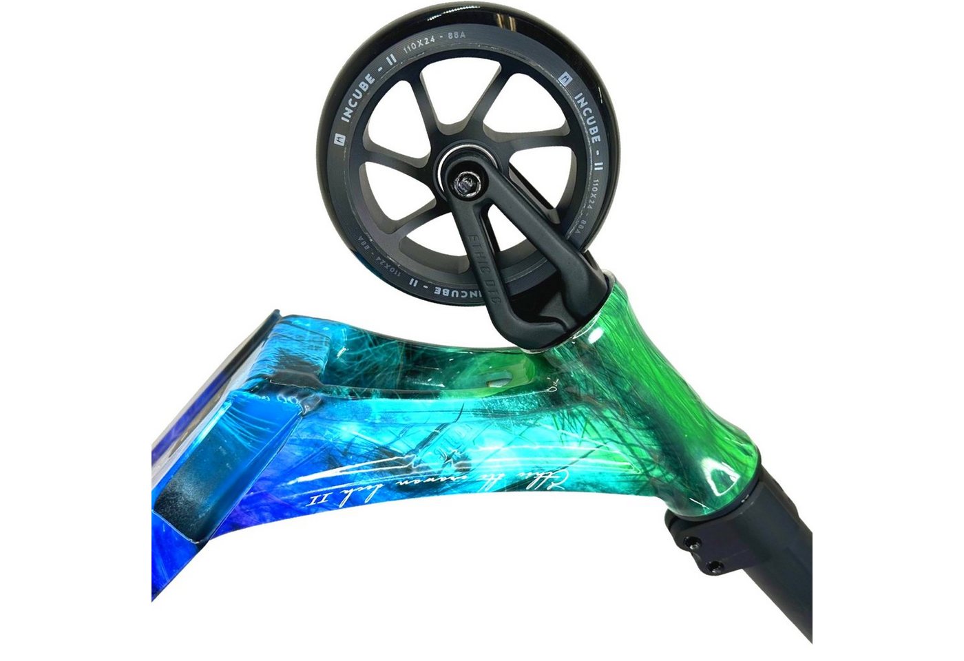 Ethic DTC Stuntscooter Ethic DTC Erawan V2 M Stunt-Scooter H=85cm 2,95kg Blau Iridium Bild 2