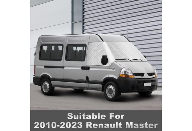 LuxusKollektion Frontscheibenabdeckung Windschutzscheibenabdeckung Sonnenschutz für Renault Master 2010-202
