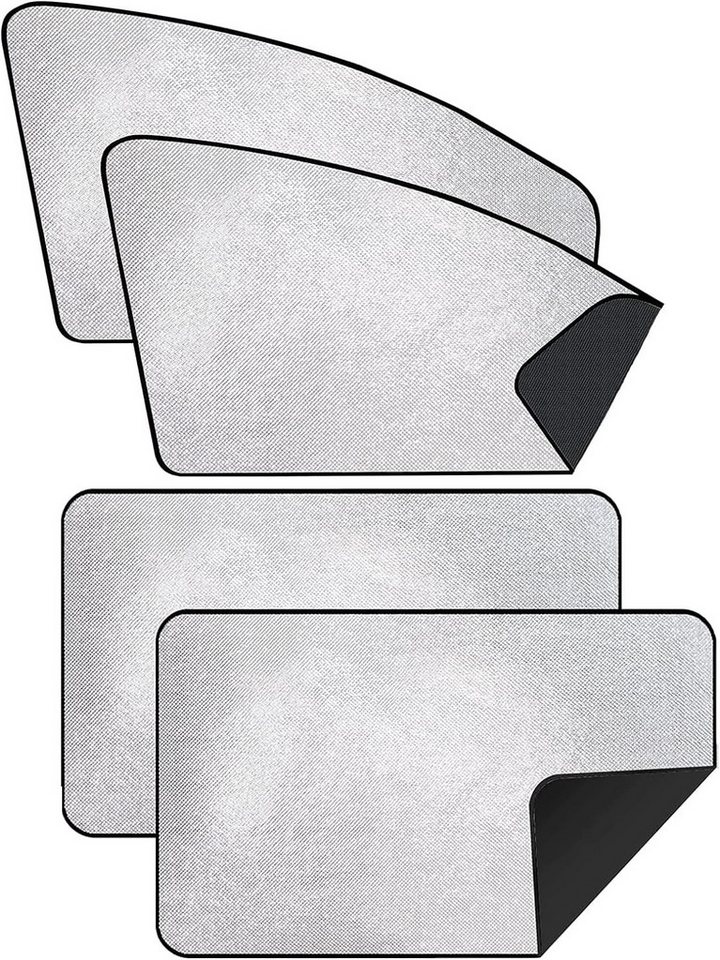 FELIXLEO Autosonnenschutz Sonnenschutz Auto Seitenscheibe, Magnetisch Sichtschutz Vorhang Bild 4