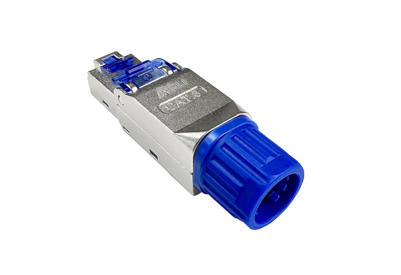 ARLI Installationskabel, RJ45, RJ-45 (Ethernet) (10000 cm), Verlegekabel Cat7 100m Kabel + 10x RJ45 Netzwerkstecker CAT8.1 Bild 3