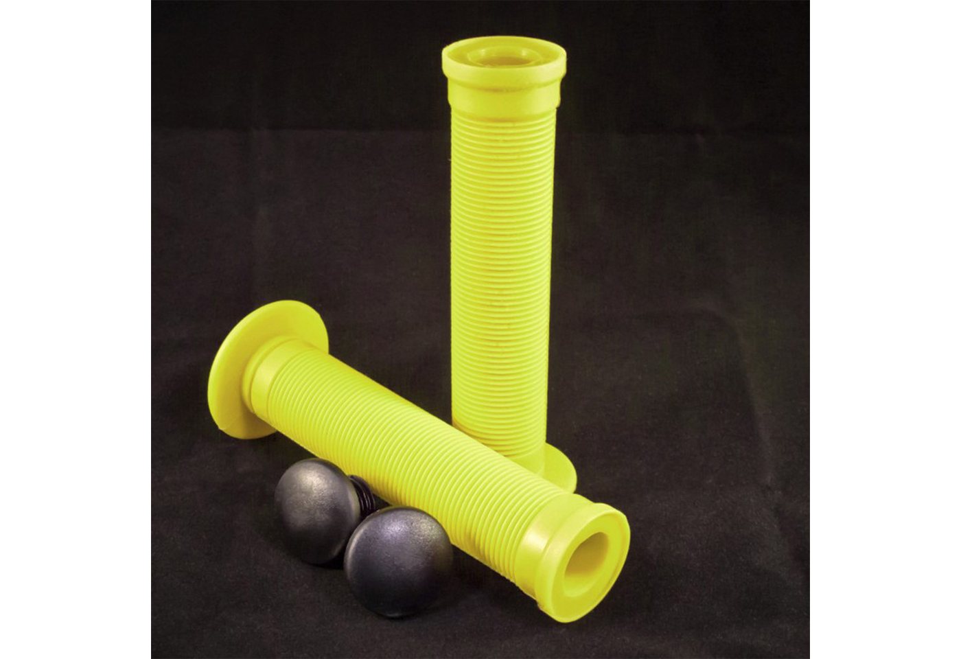Damaged Fahrradlenkergriff BMX Stunt Scooter (Paar, 2-St., links + rechts), Griffe Fahrradgriffe Grips Lenkergriffe Gummi Set BMX Stunt Scooter