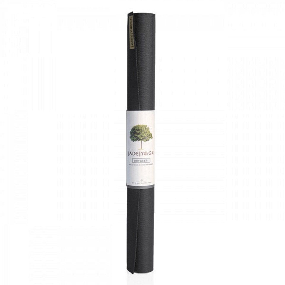 Jadeyoga Yogamatte Jade Voyager 1/16'' 68'' (1.6mm, 173cm) black, die beste Matte, wenn Du wenig Platz zum Verstauen hast Bild 2
