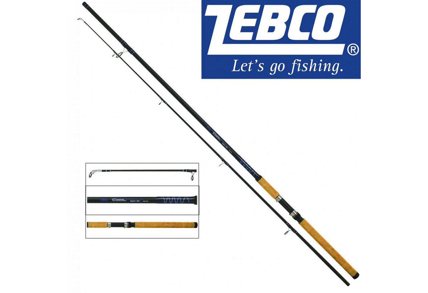 Zebco Grundrute Zebco Cool Spin DX-S Manie 2,75m 75g