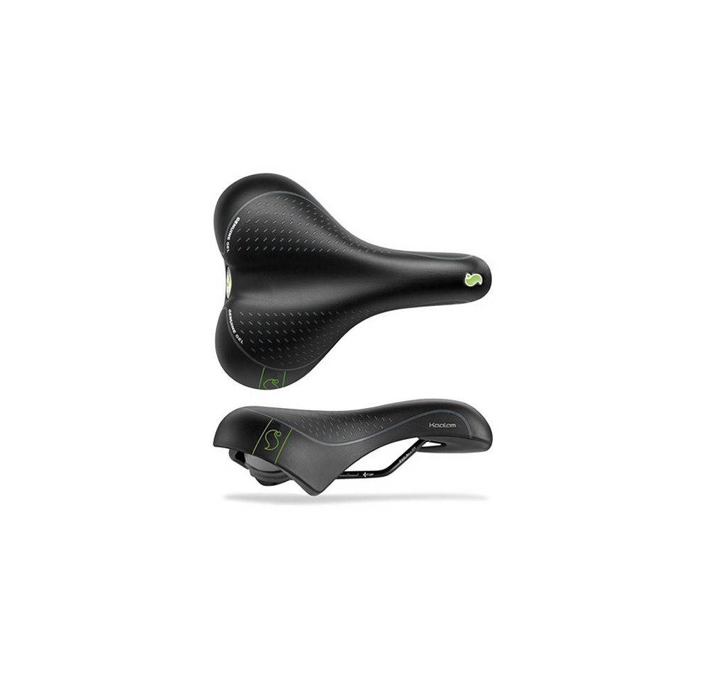 Sportourer Fahrradsattel Sattel Kaalam Gel Sattel schwarz