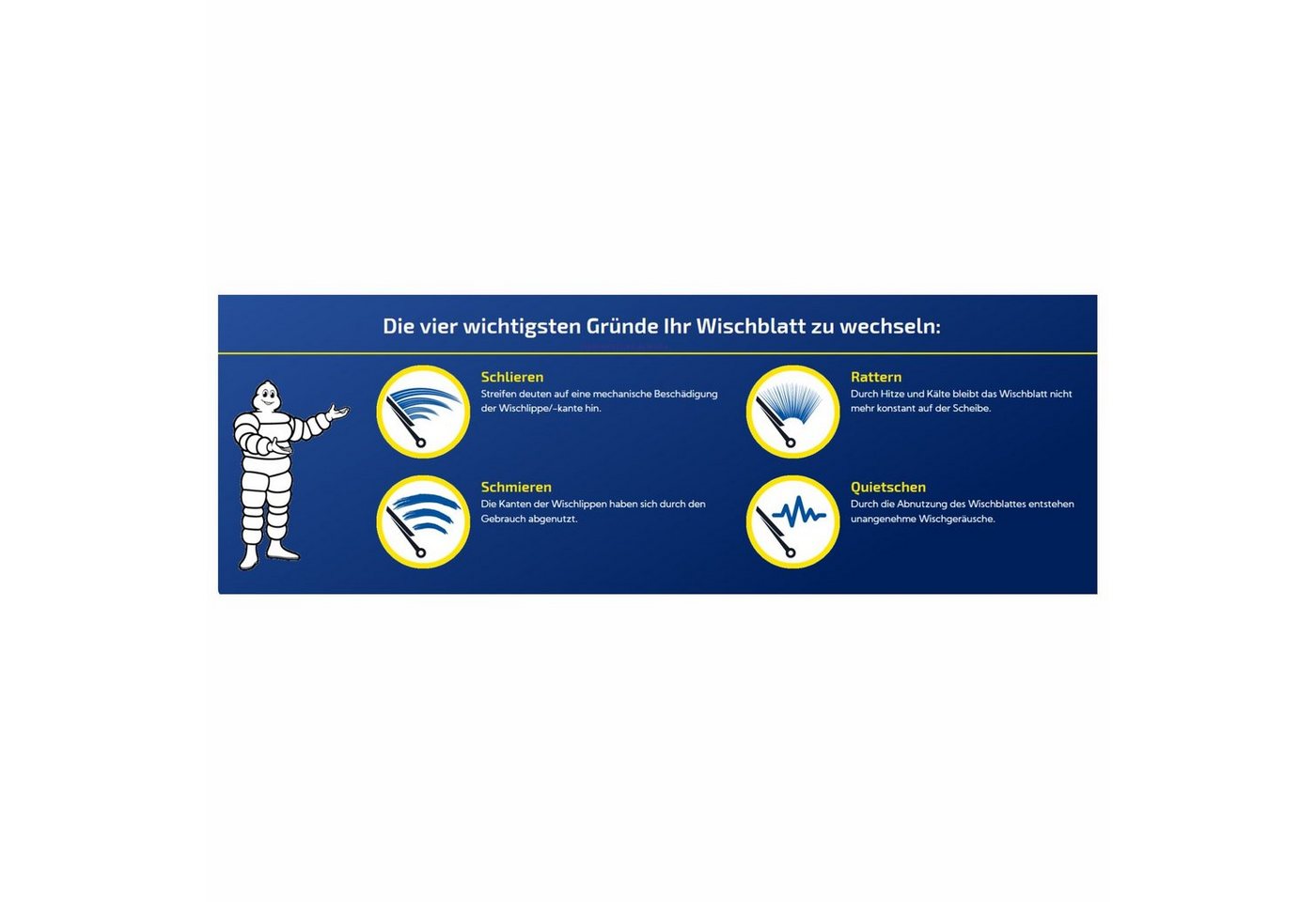 Michelin Scheibenwischblätter ECO102 Scheibenwischer Set A4 A5 S4 S5 Q5 Macan 600 / 500 mm Bild 3